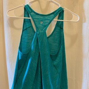 Lululemon Teal Racerback Tank